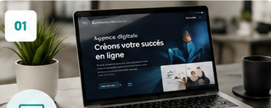 Aperçu premium de site web professionnel